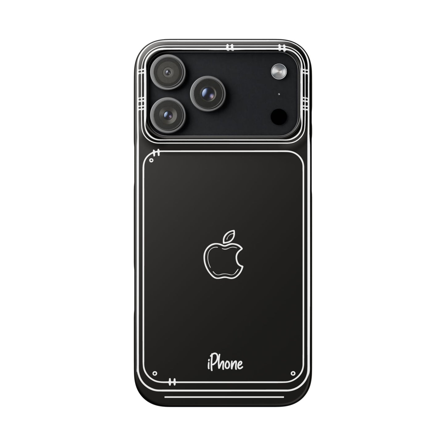 Copy of iPhone 17 Pro Max Custom Case - Black