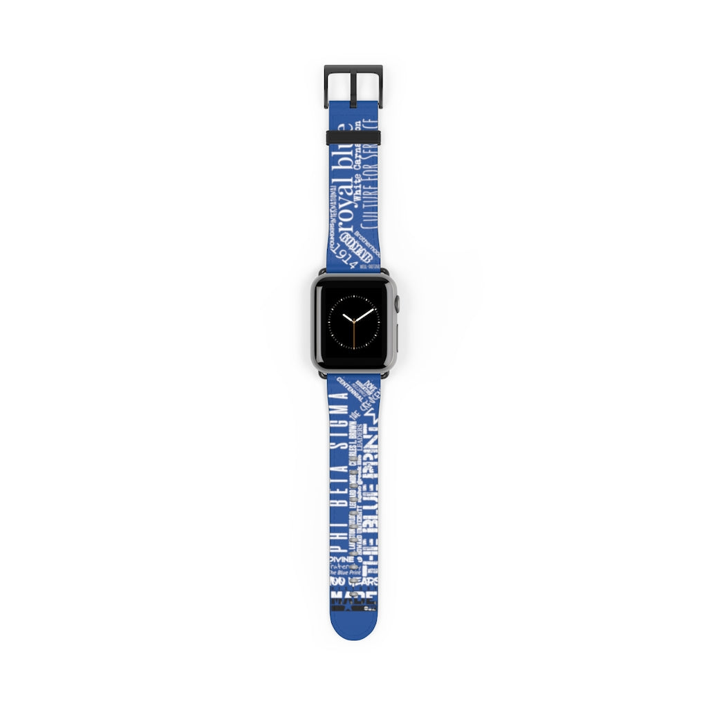 Phi Beta Sigma - Apple Watch Band