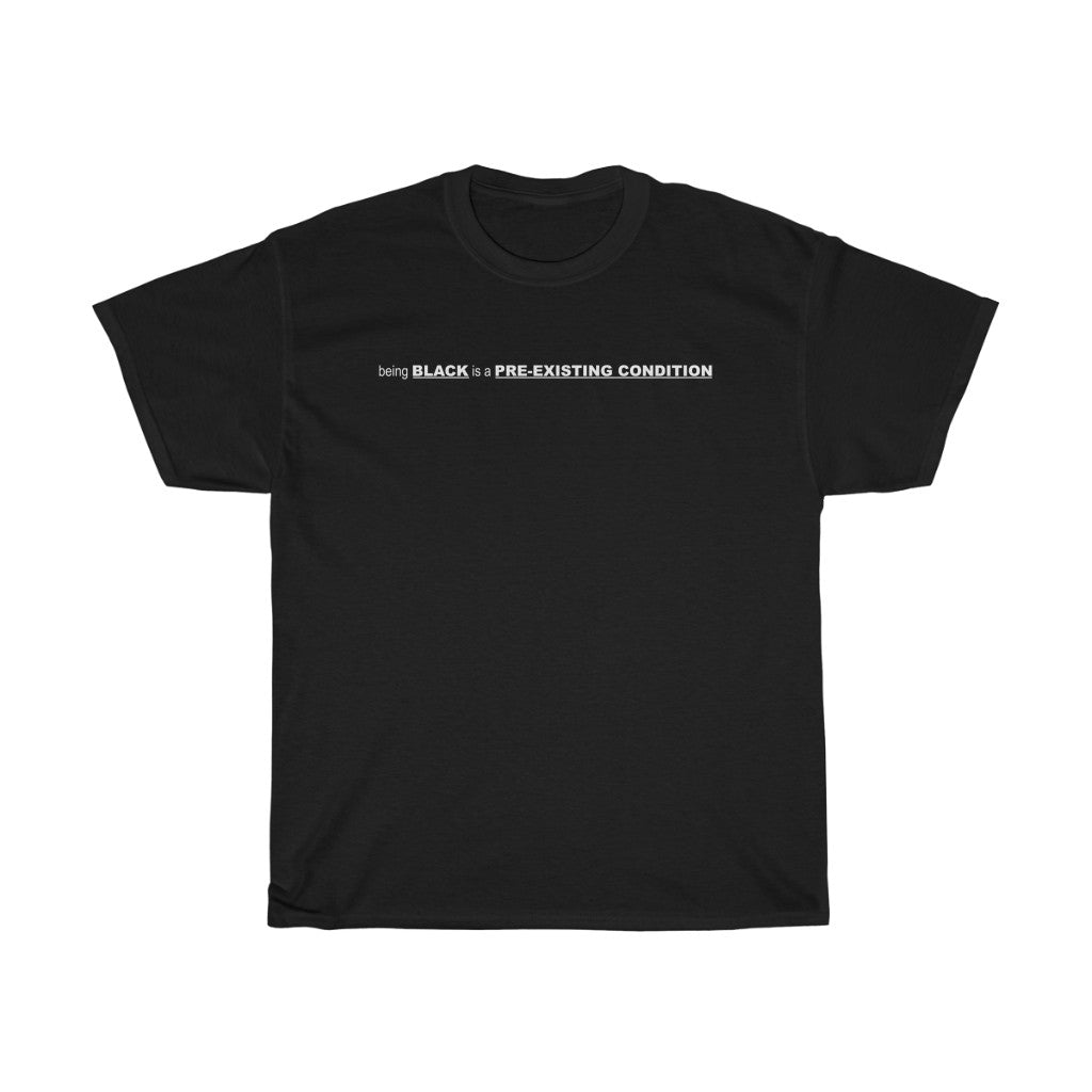 Being BLACK: Unisex Heavy Cotton Tee