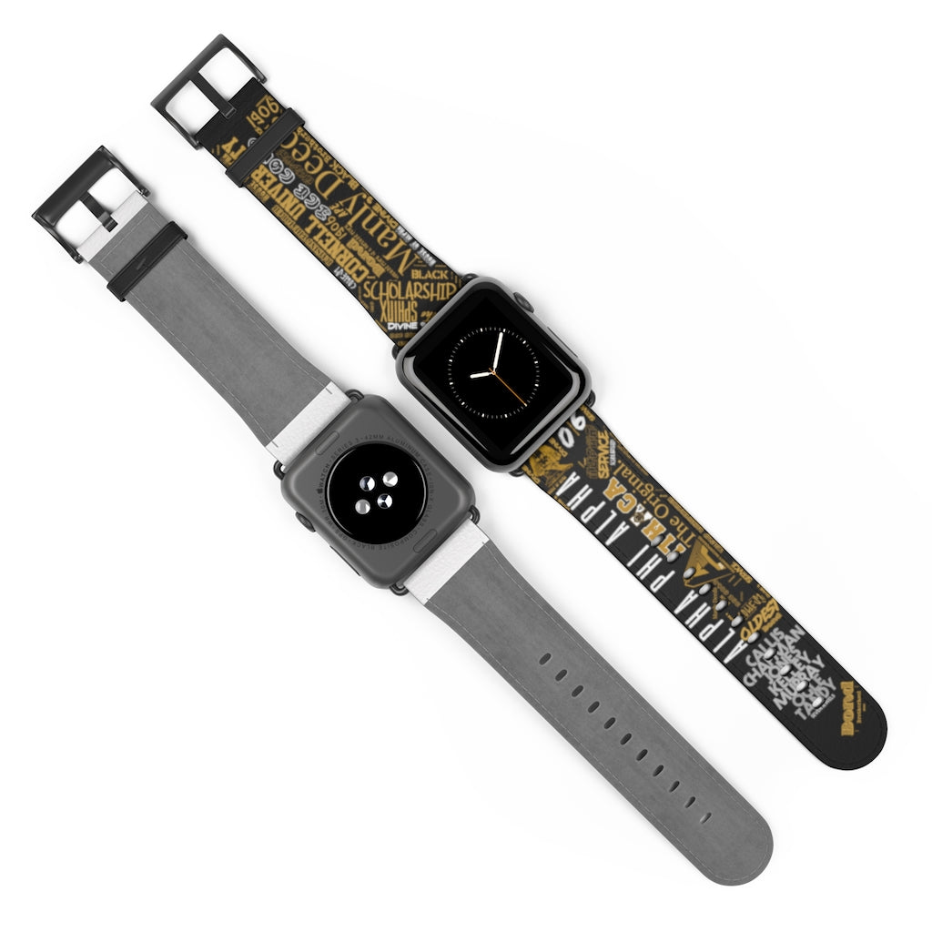 Alpha Phi Alpha - Apple Watch Band