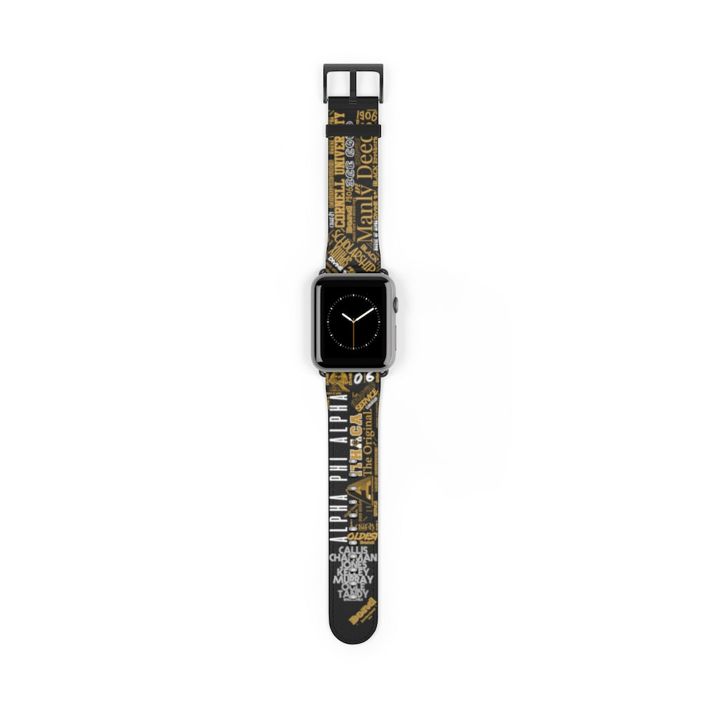 Alpha Phi Alpha - Apple Watch Band