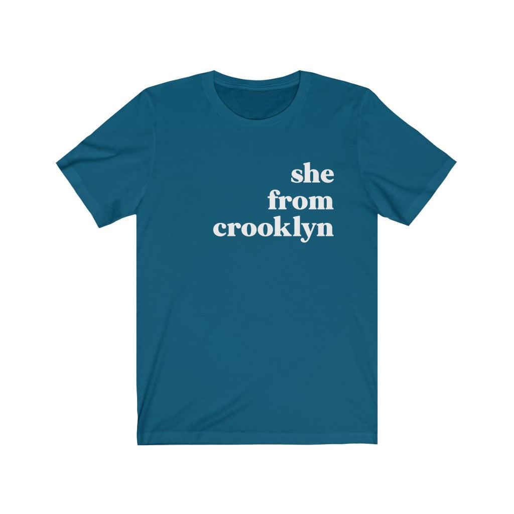 She From Crooklyn - Unisex Jersey Short Sleeve Tee