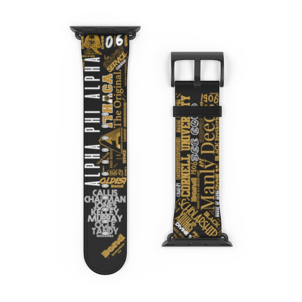 Alpha Phi Alpha - Apple Watch Band