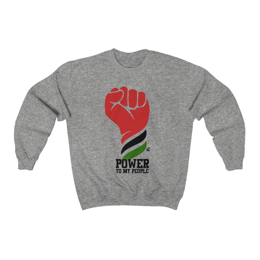 Power To My People Crewneck Sweatshirt