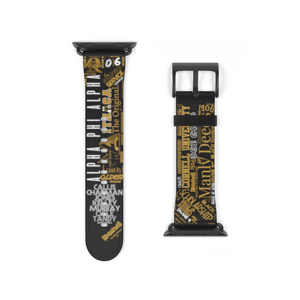Alpha Phi Alpha - Apple Watch Band