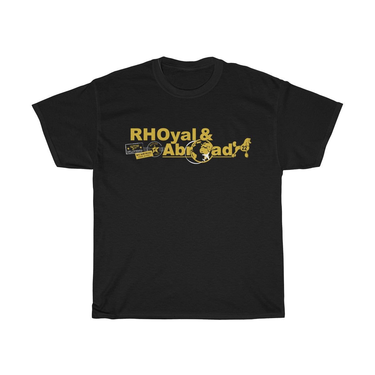 RHOyal & Abroad - Cotton Tee