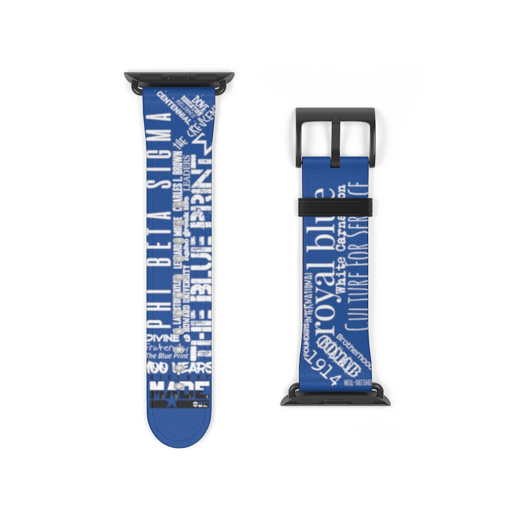 Phi Beta Sigma - Apple Watch Band