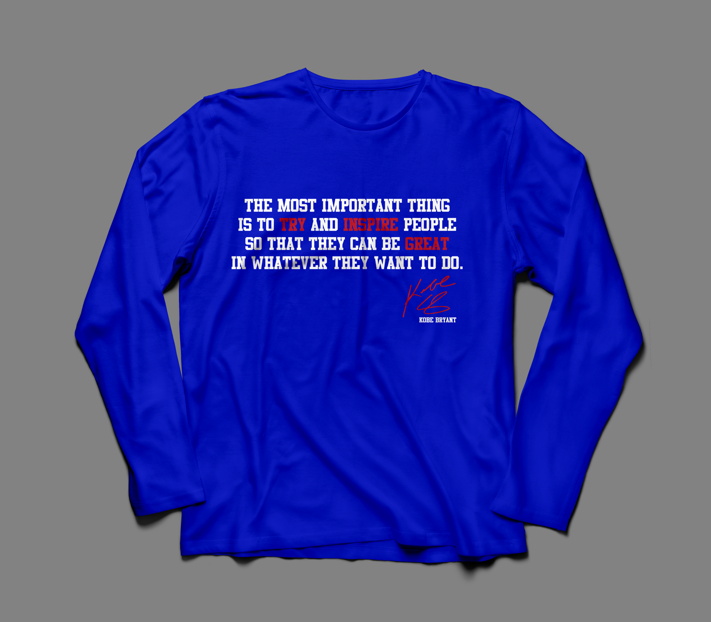 Kobe Bryant - Long Sleeve