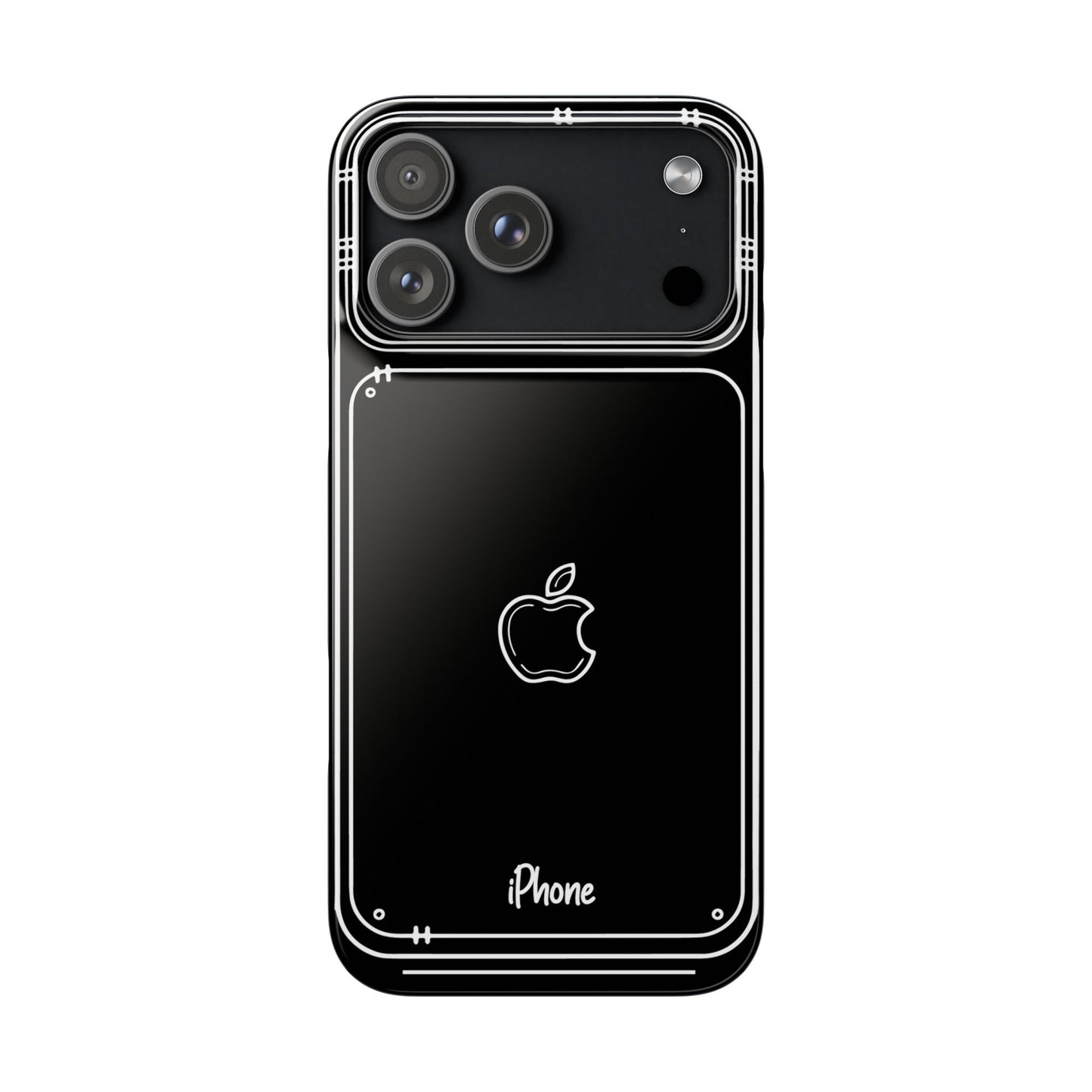 Copy of iPhone 17 Pro Max Custom Case - Black