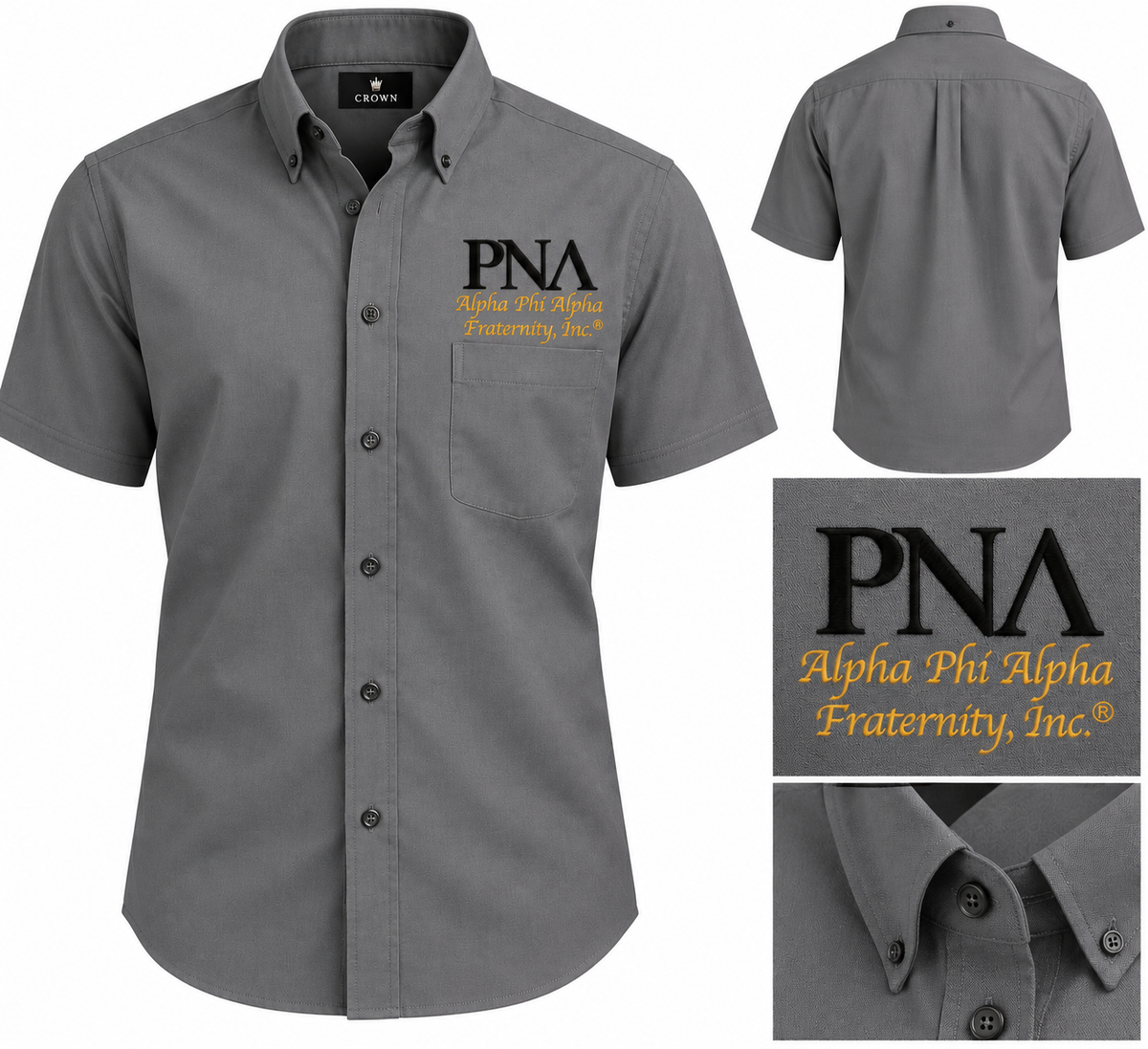 ΡΝΛ Chapter Embroidered Button Down