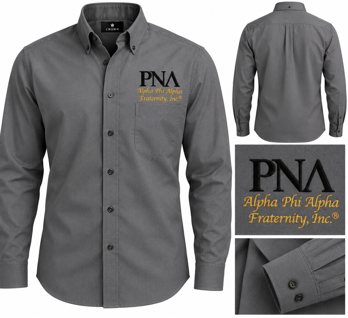 ΡΝΛ Chapter Embroidered Button Down