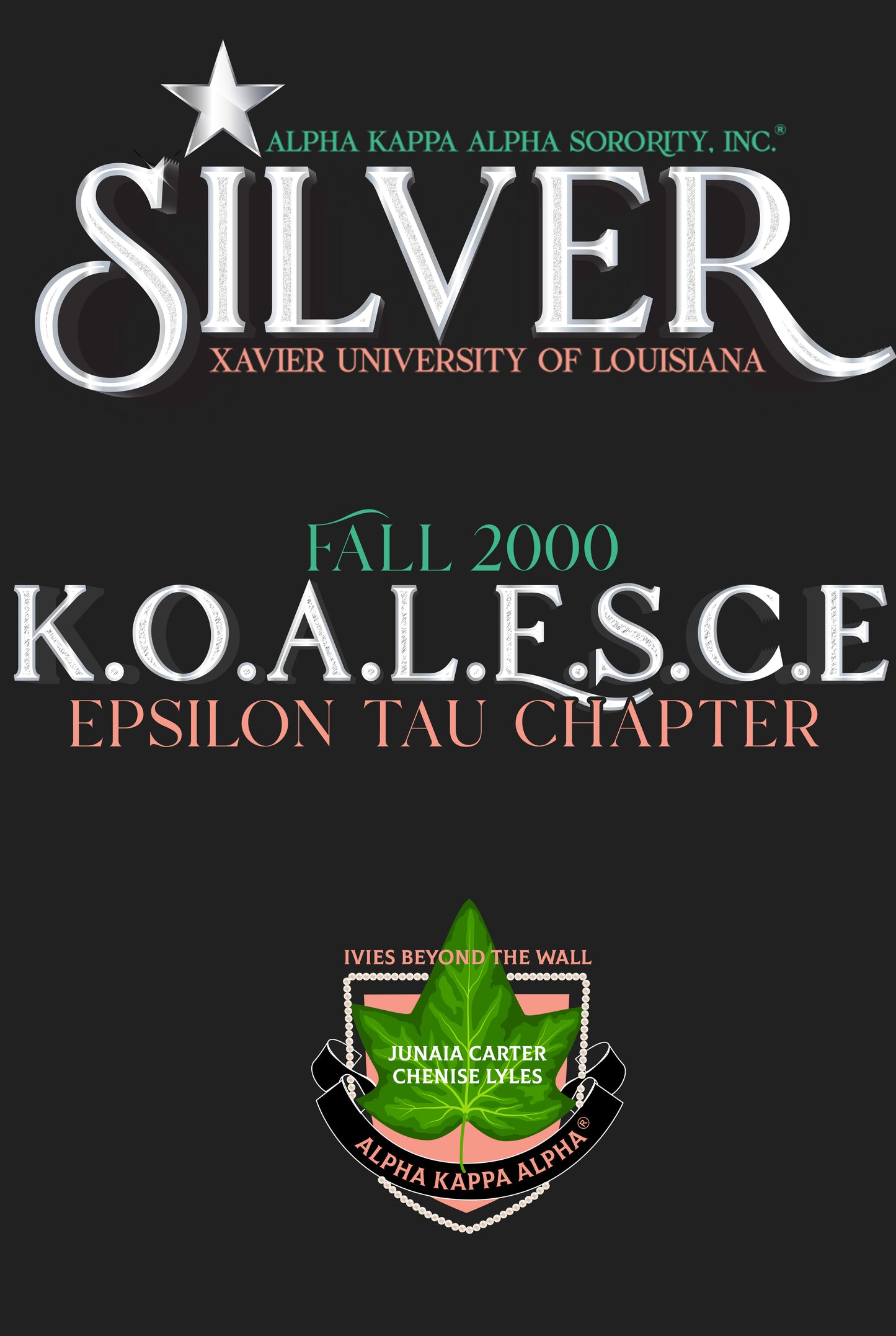 AKA Fall 2000 Epsilon Tau Chapter™