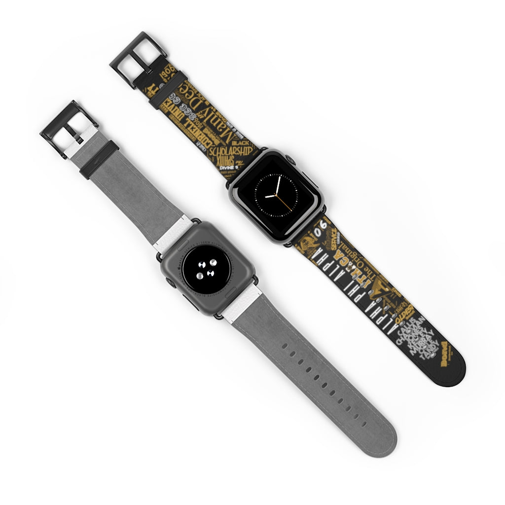 Alpha Phi Alpha - Apple Watch Band