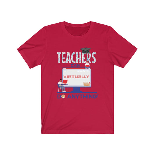 Teachers Virtually - Unisex Jersey Short Sleeve Tee