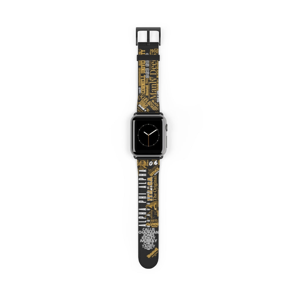 Alpha Phi Alpha - Apple Watch Band
