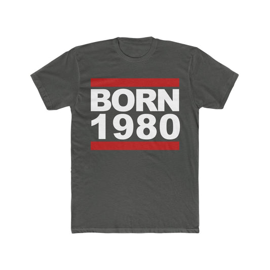 BORN 1980 - Cotton Crew Tee