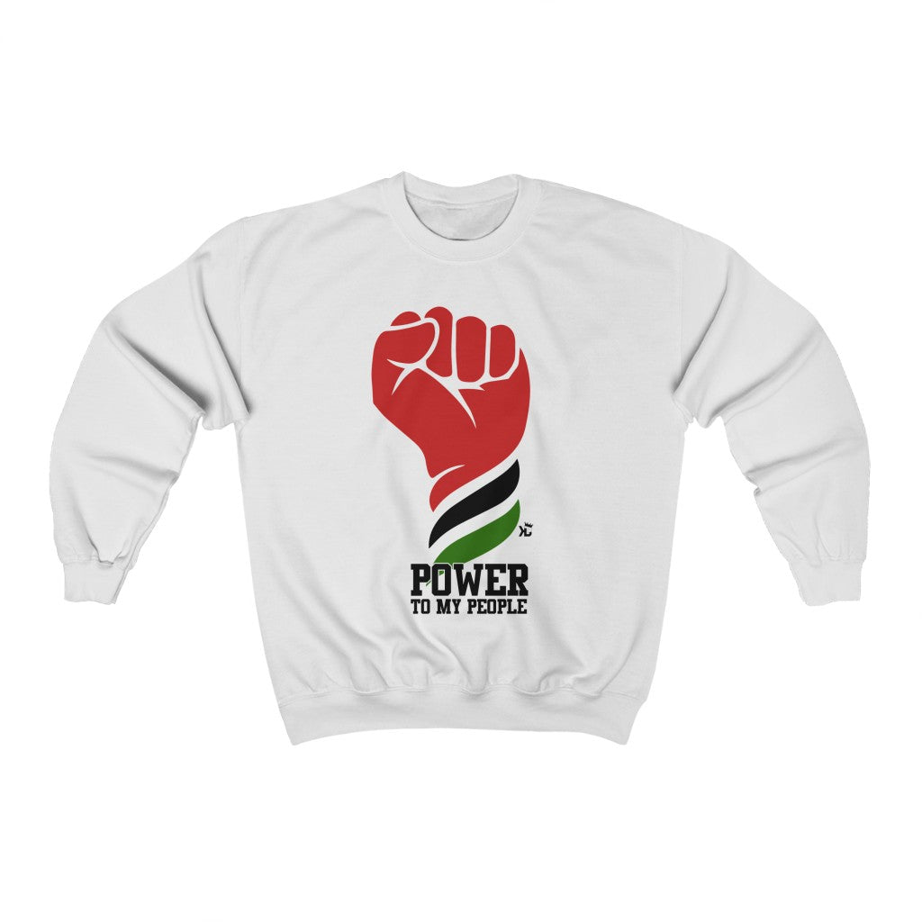 Power To My People Crewneck Sweatshirt