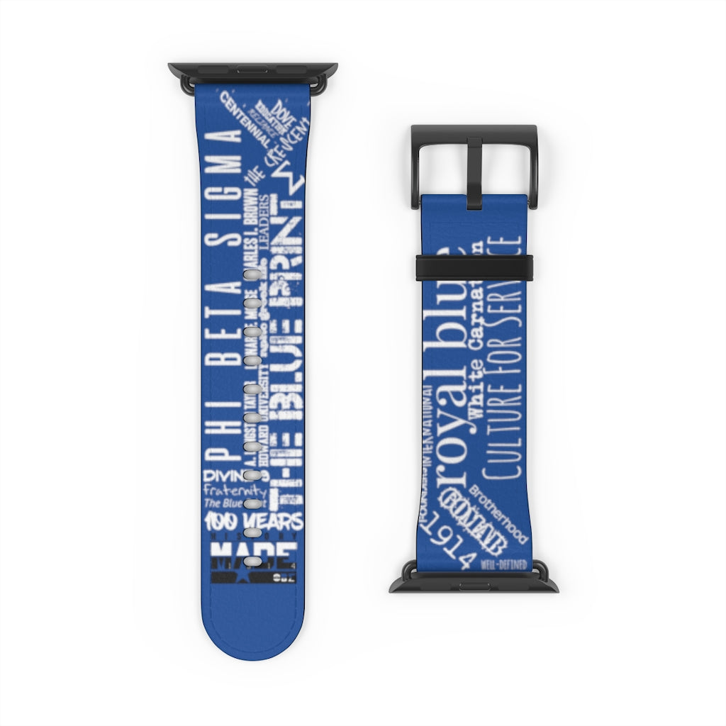 Phi Beta Sigma - Apple Watch Band