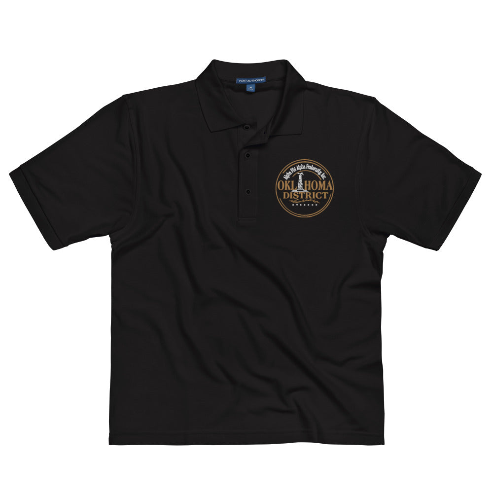 Oklahoma District Premium Embroidered Polo